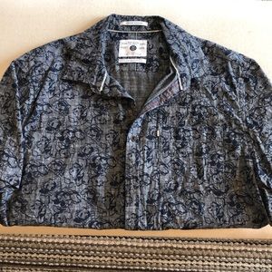 Men’s denim button up